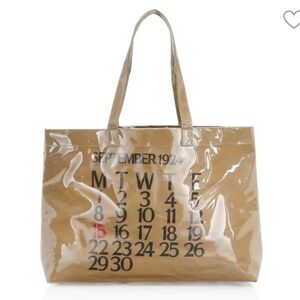 NWT Saks Fifth Avenue Calendar Shopper Tote